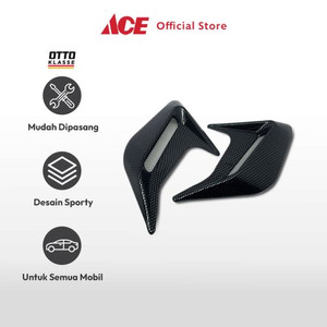 Ace - Otto Klasse Set 2 Pcs Air Flow Mobil - Hitam