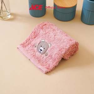 Ace - Ataru 30x70 Cm Handuk Mandi Anak Bear - Pink