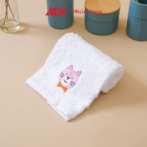 Ace - Ataru 30x70 Cm Handuk Mandi Anak Cat - Putih