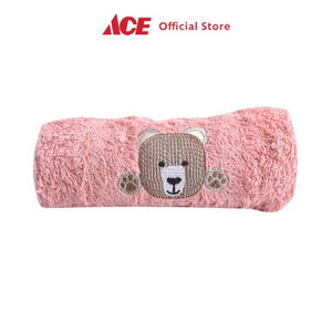 Ace - Ataru 30x50 Cm Handuk Mandi Anak Bear - Pink