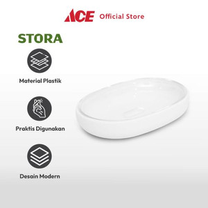 Ace - Stora 12.1x3.8x2.4 Cm Tempat Sabun Batang - Putih