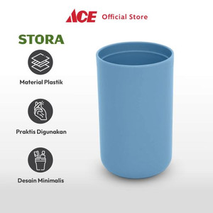 Ace - Stora 6.6x10.9 Cm Tumbler Tempat Sikat Gigi - Biru