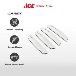 Ace - Carex Genova Pelindung Pintu Mobil Slim Cut - Putih