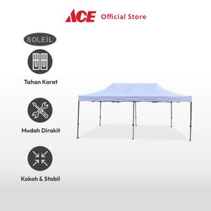 Ace - Soleil 3x6 Mtr Tenda Gazebo Lipat V2 - Putih