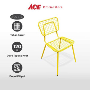 Ace - Soleil Gingham Kursi Teras - Kuning