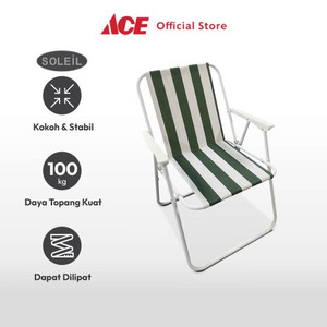 Ace - Soleil Kursi Teras Stripe Spring - Hijau