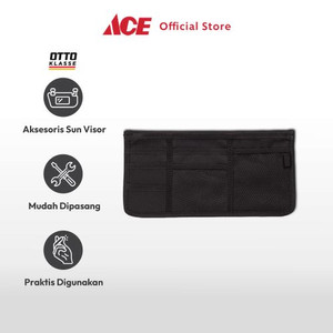 Ace - Otto Klasse Organizer Mobil Visor Q002 - Hitam