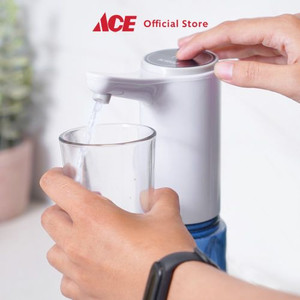 Ace - Krischef Pompa Air Galon Rechargeable - Putih