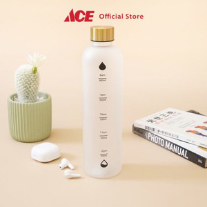 Ace - Ataru 1 Ltr Botol Minum Slim - Putih