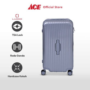 Ace - Luggo 29 Inci Pixie Trunk Koper Pc Tsa Lock - Silver