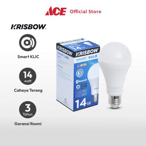 Ace - Krisbow Bohlam Led Smart Bluetooth 14 Watt Rgbcw