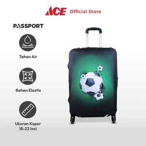 Ace - Passport Ukuran S Sarung Koper Football - Hijau