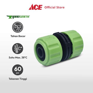 Ace - Yardsmith Sambungan Selang 5/8 & 3/4 Inci - Hijau