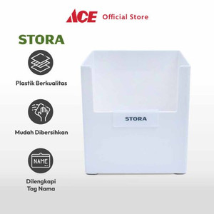 Ace - Stora 14X14X15 Cm Kotak Penyimpanan Serbaguna - Putih