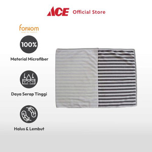 Ace - Forhom 50x100 Cm Handuk Travel Microfiber - Abu-Abu