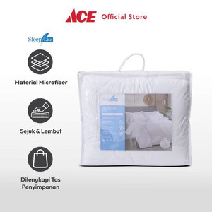 Ace Sleeplite 150X220 cm Bed Cover Microfiber Embroidery Hotel