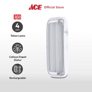 Ace - Apa Lampu Darurat Led 6 W - Abu-Abu