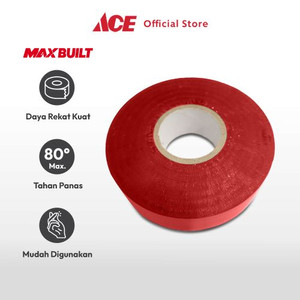 Ace - Maxb 25 Mtr Isolasi Listrik - Merah