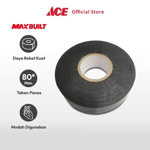 Ace - Maxb 25 Mtr Isolasi Listrik - Hitam