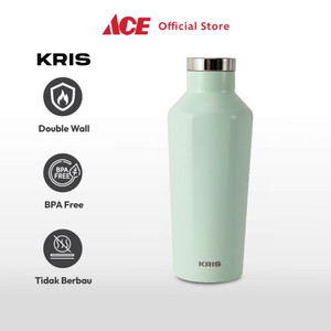 Ace Kris 500 ml Candy Botol Vacuum Flask - Hijau Sage