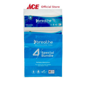 Ace - Breathe Set 4 Pcs Tisu Multifold