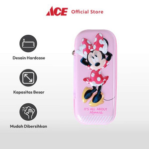 Ace Disney Tempat Pensil 3D Hardcase Minnie Mouse