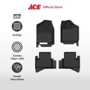 Ace - Otto Klasse Set 4 Pcs Karpet Mobil Rocky Raize - Hitam