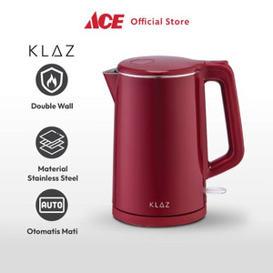 Ace - Klaz 1.5 Ltr Teko Listrik Double Wall