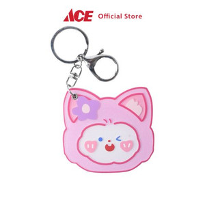 Ace - Ataru Gantungan Kunci Dengan Cermin Cat - Pink