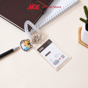 Ace - Ataru Holder Id Card Dengan Tiger Charm