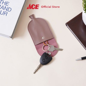 Ace - Ataru Gantungan Kunci Pu Pull Out Dengan Klip - Cokelat Taupe