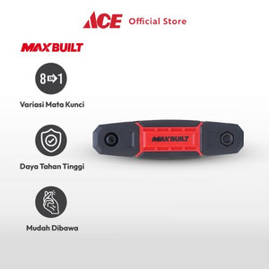 Ace - Maxb Set 8 Pcs Kunci L Lipat Hexagonal