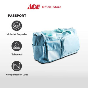 Ace - Passport Nikko Tas Duffle - Hijau Mint