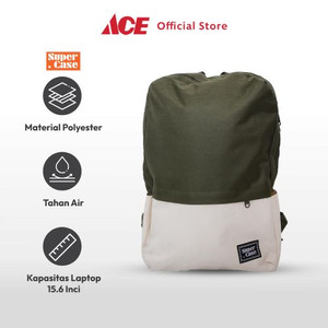 Ace - Supercase Saturn Tas Ransel Value - Hijau Olive