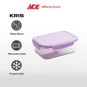 Ace - Kris 900 Ml Cotton Wadah Makanan - Ungu