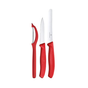 Ace Victorinox Set 3 Pcs Swiss Classic Pisau Paring & Alat Kupas