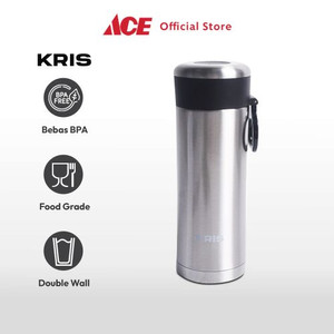 Ace - Kris 350 Ml Botol Vacuum Flask Double Wall - Silver