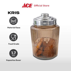 Ace - Kris 1.7 Ltr Stoples Kaca Slim Pt1179 - Cokelat