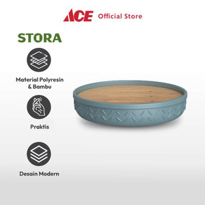 Ace - Stora Diamond Tempat Sabun Batang Polyresin - Biru