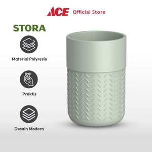 Ace - Stora Diamond Tempat Sikat Gigi Polyresin - Hijau