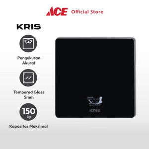 Ace - Kris Timbangan Badan Digital Body Compact - Hitam