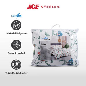 Ace - Sleeplite 210x220 Cm Bed Cover King Polyester Evelyn