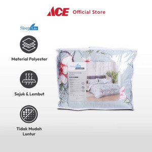 Ace Sleeplite 210X220 cm Bed Cover Polyester Malva - Biru