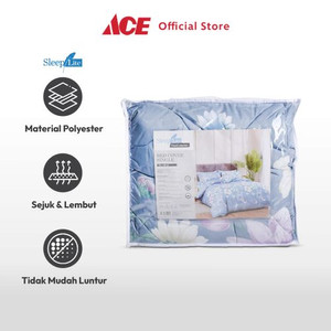 Ace Sleeplite 150X220 cm Bed Cover Polyester Buttercup - Biru