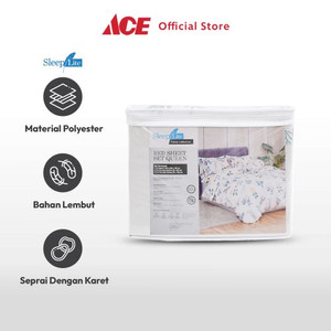 Ace Sleeplite 160X200 cm Set 5 Pcs Seprai Queen Polyester Flower