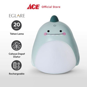 Ace - Eglare Lampu Tidur Rechargeable Dinosour - Hijau