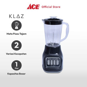 Ace - Klaz 1 Ltr Blender 350 Watt - Hitam