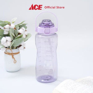 Ace - Ataru 2 Ltr Botol Minum Tritan Dengan Handle - Ungu Violet