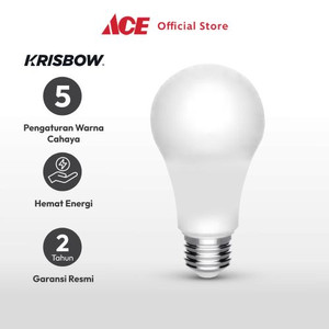 Ace - Krisbow Set 2 Pcs Bohlam Led 5cct 10 Watt