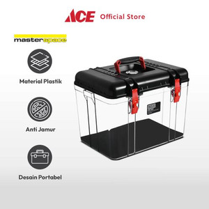 Ace - Masterspace 22.4 Ltr Kotak Penyimpanan Kamera R25 - Hitam